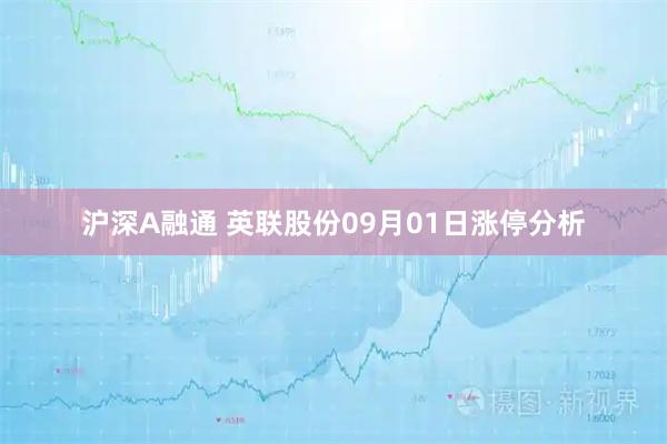 沪深A融通 英联股份09月01日涨停分析